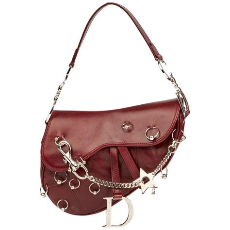 pierced dior saddle bag|christian dior saddle bag sale.